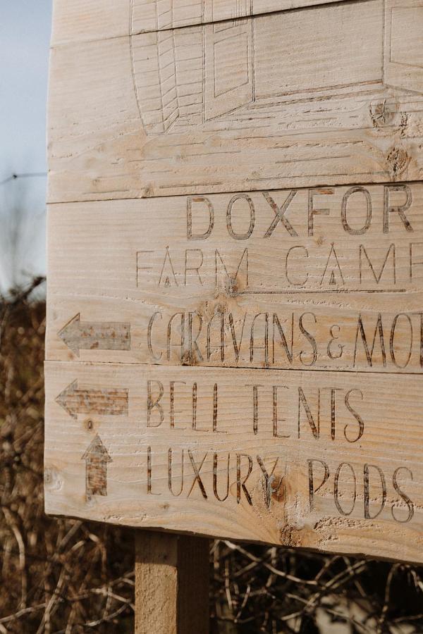 Doxford Farm Camping Hotell Alnwick Eksteriør bilde